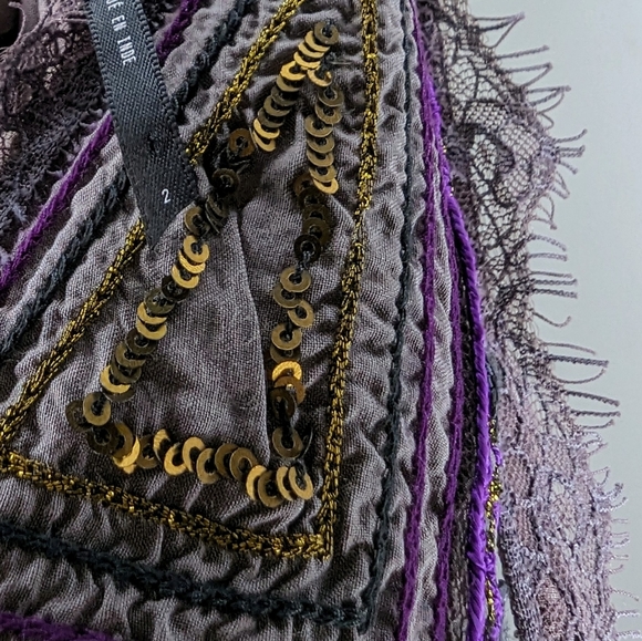 FREE PEOPLE Artemis Grecian Maxi Dress Size 2 - Picture 10 of 11